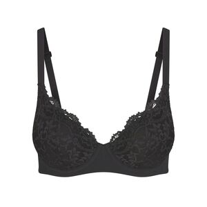 SKIMS Black Lace Bra